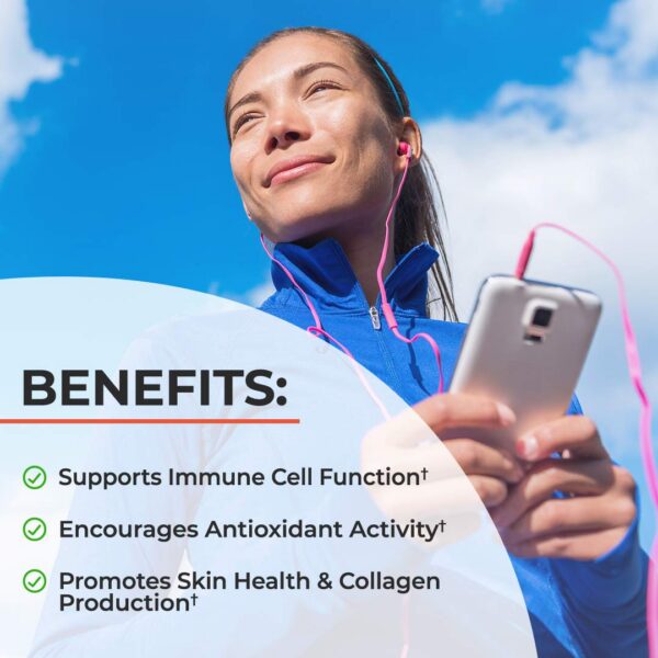 Cápsulas de vitamina C con zinc y bioflavonoides BioSchwartz