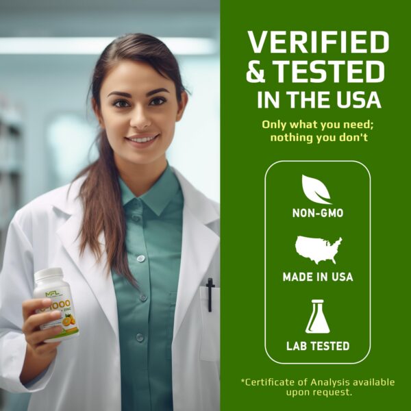 Cápsulas transparentes Vitamina C y Zinc MUSCLE FOOD LABS