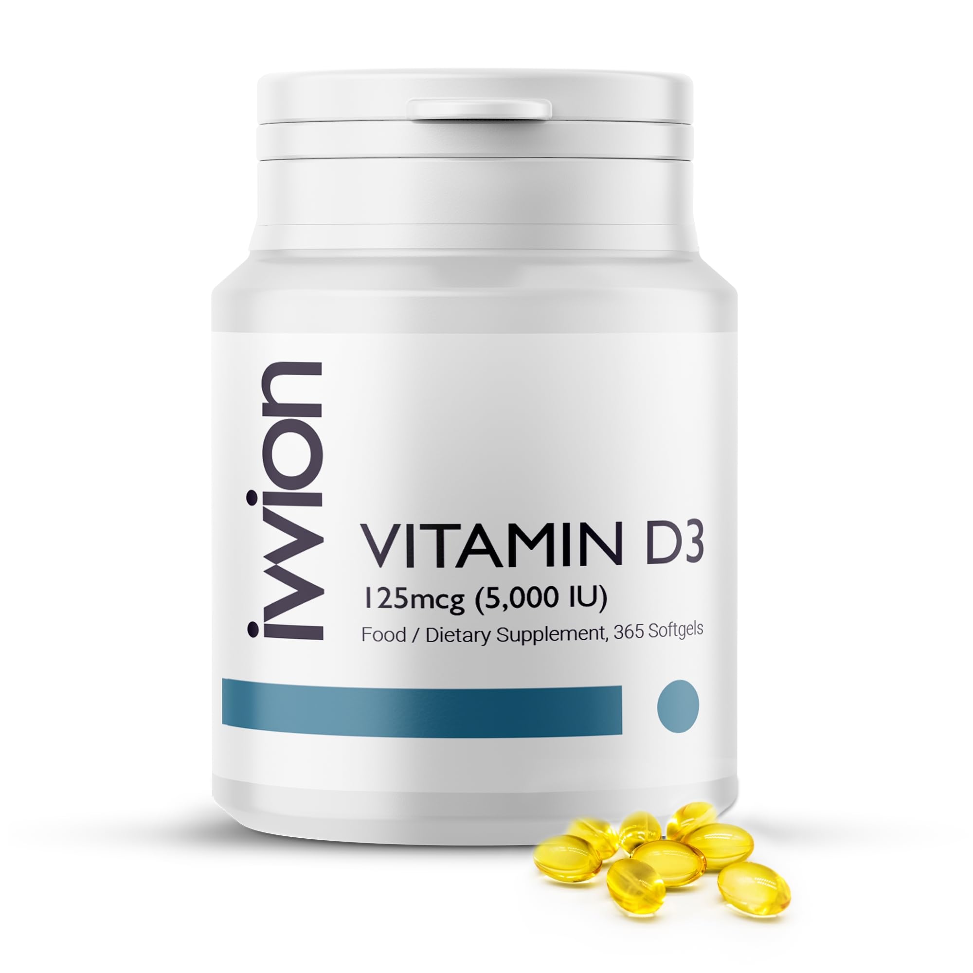 ivvion Vitamin D3, 5000 IU