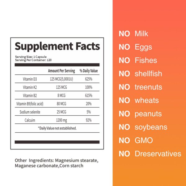 Version 1.0.0 Cápsulas vitamina D3 5000 UI con K2 MK-7 de TOLOUS