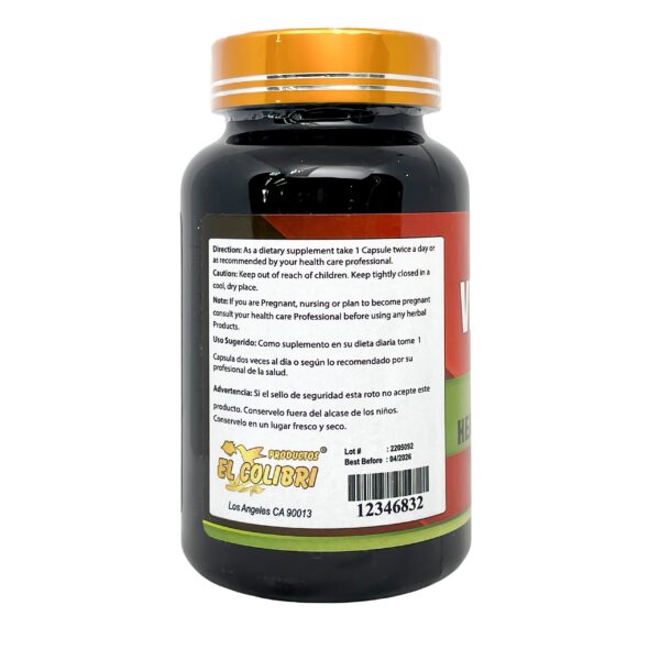 Cápsulas de Vitamina D3 de Productos El Colibri