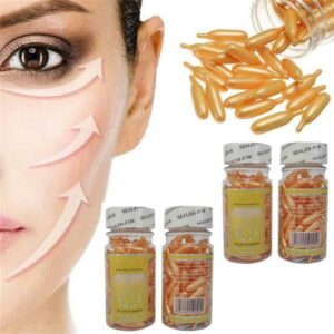 Cápsulas Vitamina E ZZLLH para cuidado de la piel y arrugas