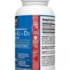 Cápsulas de vitamina k2 y d3 para soporte inmune y huesos