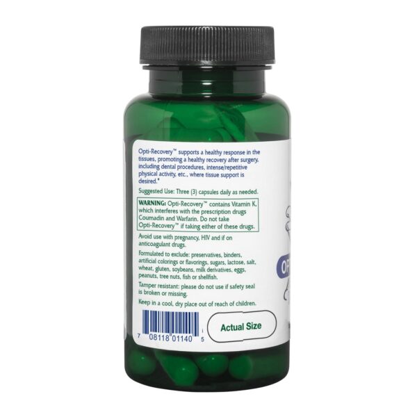 Cápsulas de Vitanica Opti-Recovery para apoyo inmune y recuperación