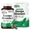Version 1.0.0 Frasco de cápsulas Wild & Organic Bacopa Monnieri 600 mg para cerebro