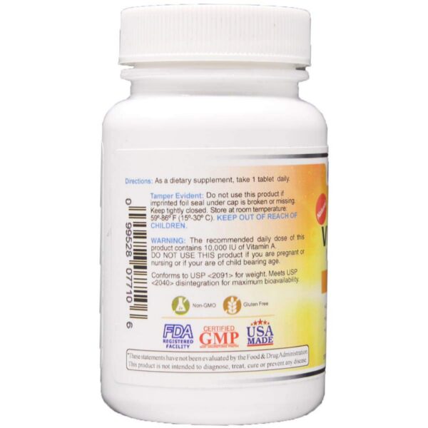 Cápsulas Wonder Laboratories vitamina A de hígado de bacalao