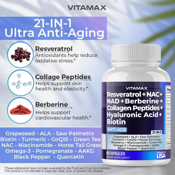 Cápsulas y etiqueta lateral del frasco