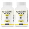Frontal de paquete de cápsulas de yoduro de potasio