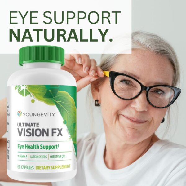 Cápsulas Youngevity Vision FX para mejorar la visión