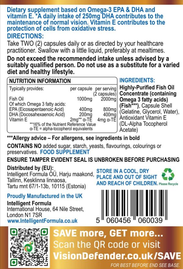 Cápsulas blandas de Omega-3