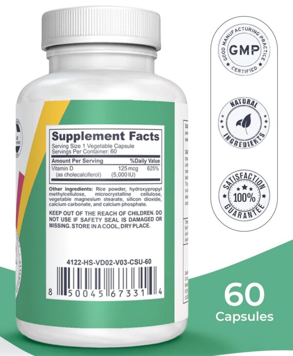 cara frontal suplemento vitamina d3 5000 iu logos nutritionals