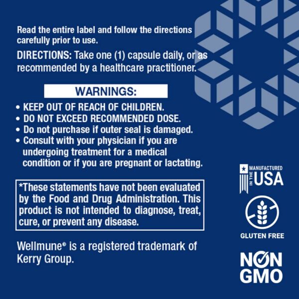 Características suplemento Life Extension hongos beta glucanos