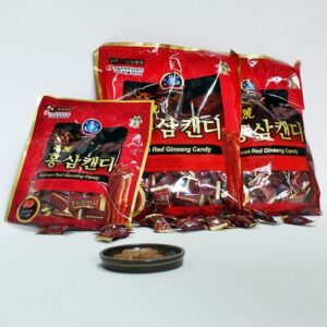 Caramelos premium de ginseng rojo coreano HongSamin paquete 200g x3