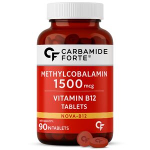 Version 1.0.0 Frasco Carbamide Forte Vitamina D3 B12 frente