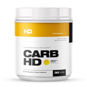 Suplemento CarbHD HD MUSCLE para energía y recuperación muscular