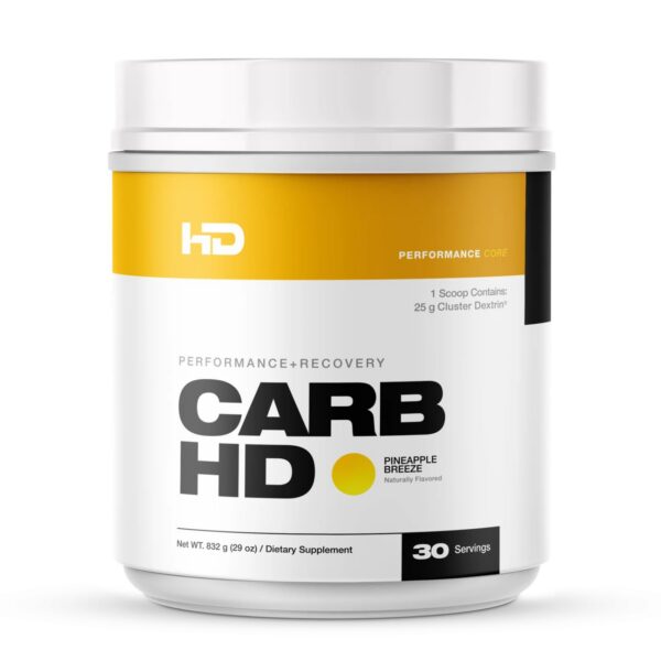 Suplemento CarbHD HD MUSCLE para energía y recuperación muscular