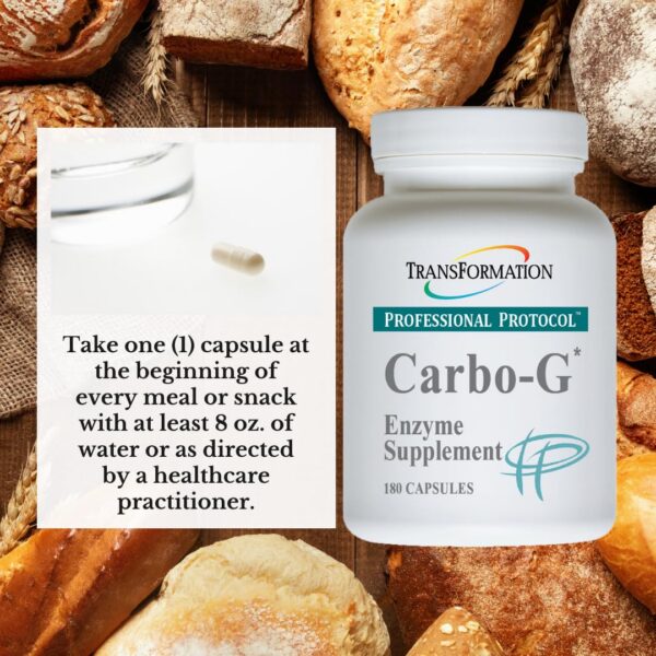 Carbo-G Etiqueta de la fórmula enzimática