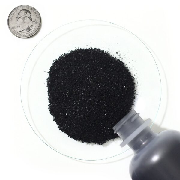 Carbón activado 100% puro hecho de cáscara de coco