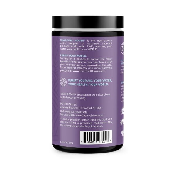 Version 1.0.0 Carbón de coco ultra fino en polvo para postres y jabones