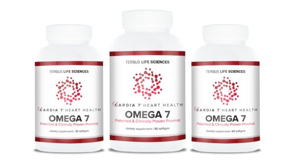 Etiqueta de Cardia7 Omega-7 detalle