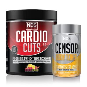 Botella Cardio Cuts con etiqueta frontal