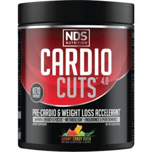 Frasco de Cardio Cuts Gummy Rush