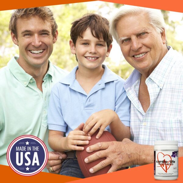 Etiqueta sabor durazno Cardio for Life L-Arginina