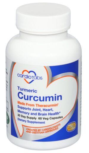 Version 1.0.0 CardioTabs cápsulas de cúrcuma curcumina para salud articular
