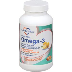 Version 1.0.0 CardioTabs Omega 3 Lemon Minis frentes