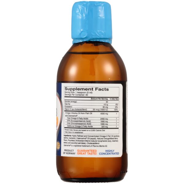 Detalle de DHA y EPA en omega-3