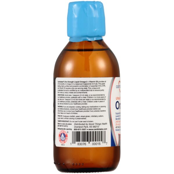 Frasco de omega-3 liquido CardioTabs