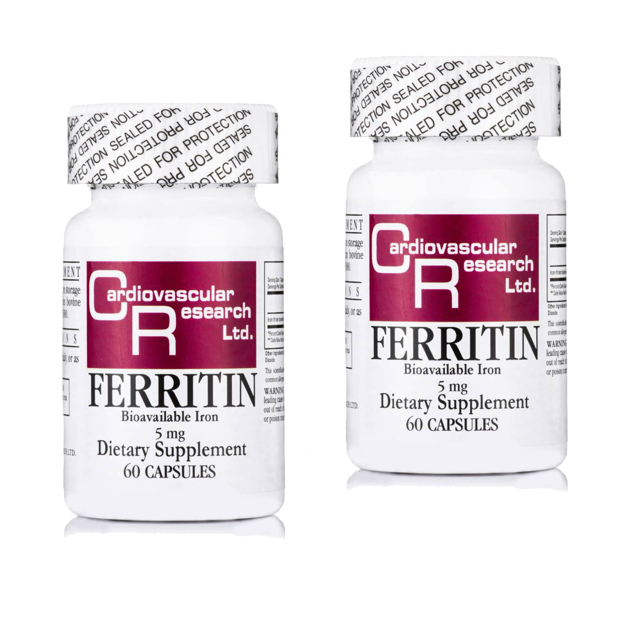 Ferritin Iron, 5 mg
