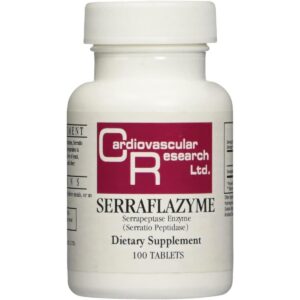 Cardiovascular Research Serraflazyme Serrapeptase tableta entérica