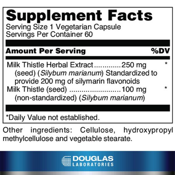 Version 1.0.0 Cardo mariano extracto herbal estandarizado Douglas Laboratories