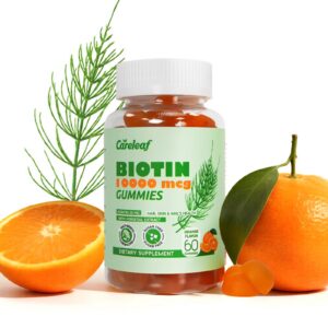 Careleaf Biotin gomitas frente