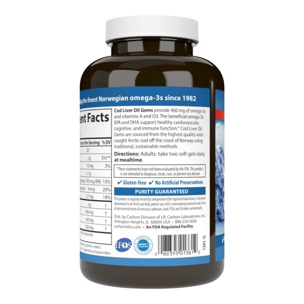 Unidades de 150 cápsulas blandas