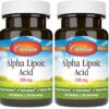 Carlson acido alfa lipico 300 mg etiqueta frontal
