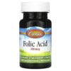 Carlson ácido fólico cápsula frasco