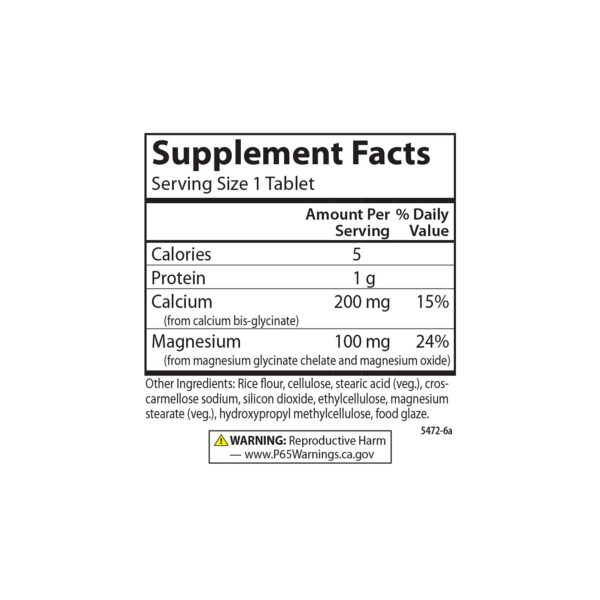 Lateral del empaque Carlson Cal-Mag