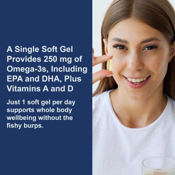 Cápsulas blandas Carlson Cod Liver Oil