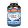 Carlson Cod Liver Oil Gems frasco frontal