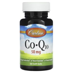 Frente de Carlson Labs Co-Q-10 50 mg