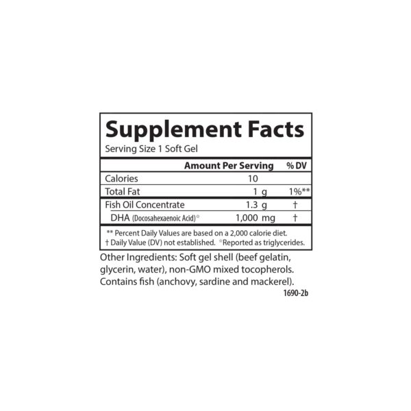 Etiqueta trasera de envase