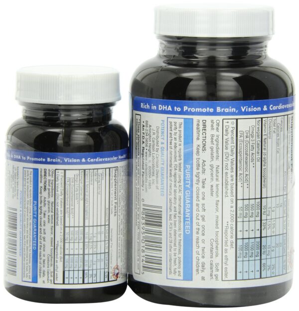 Cápsula suave de DHA y EPA