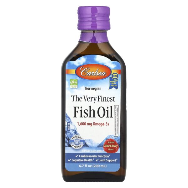 Frasco Carlson The Very Finest Fish Oil 1600 mg