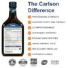 Carlson Fish Oil etiqueta trasera
