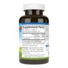 Carlson L-Glutamine cápsulas etiqueta lateral