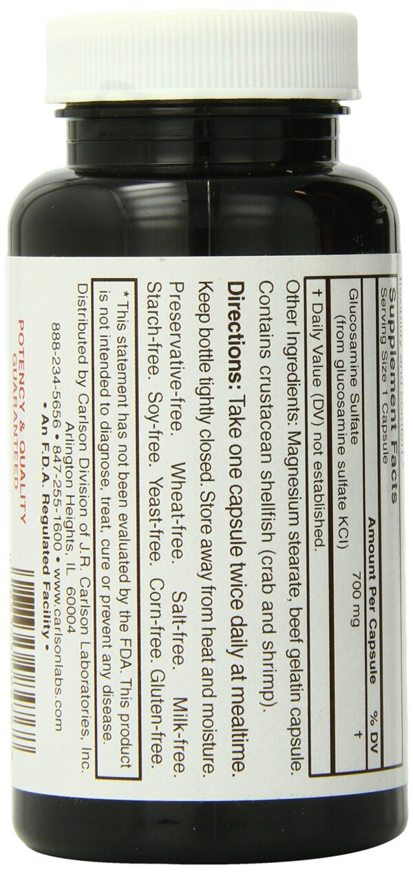 Frasco y cápsulas Carlson Labs