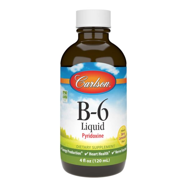 Carlson labs vitamina b6 liquida botella 4 oz
