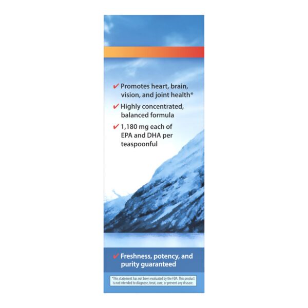 Foto de plato con cucharadita de Omega-3